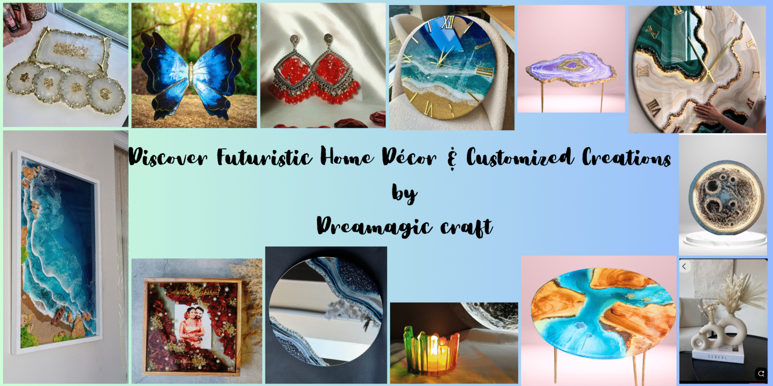 futuristic home décor & customized creations by dreamagic craft